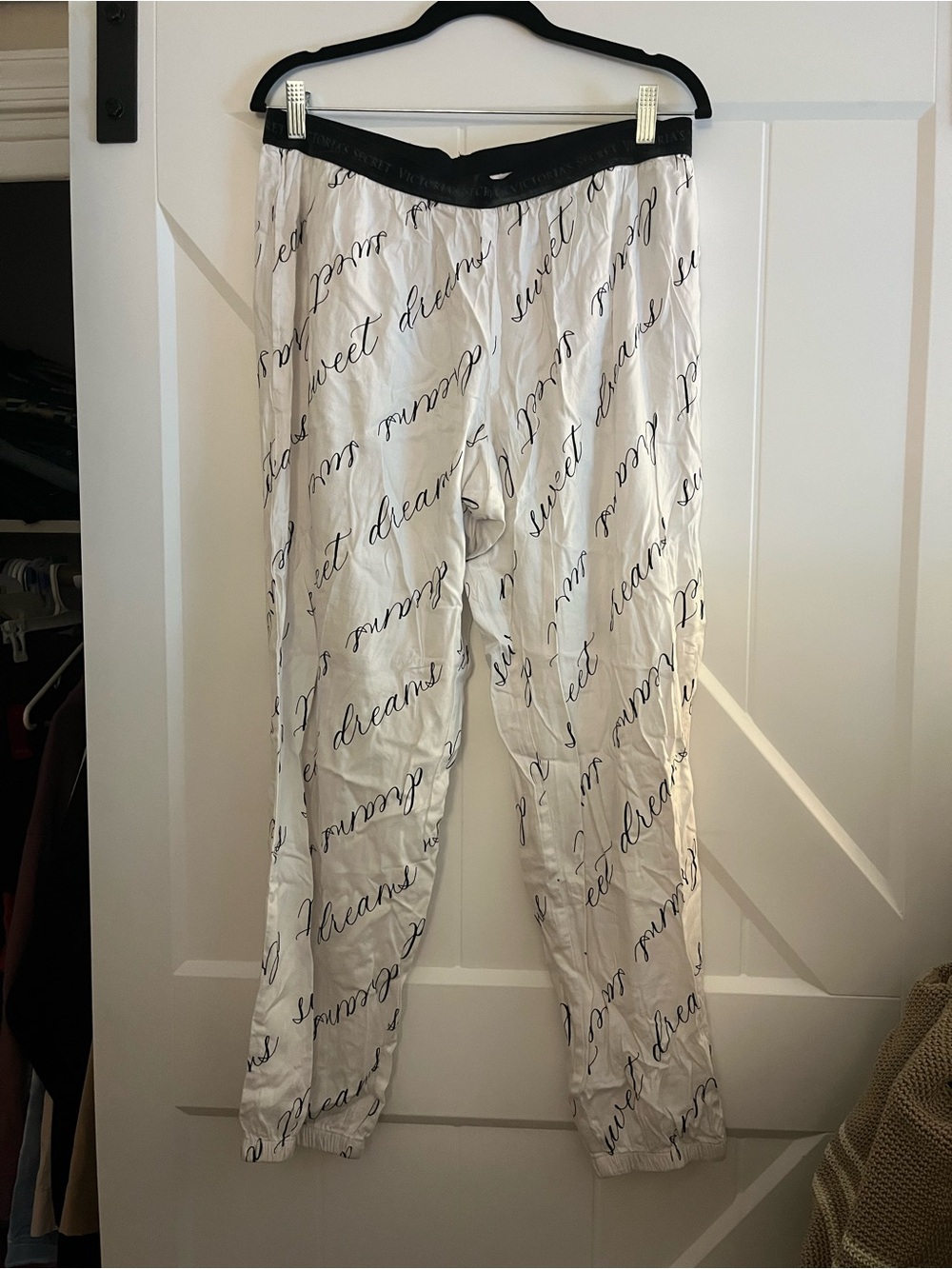 White VS Jogger Pajamas